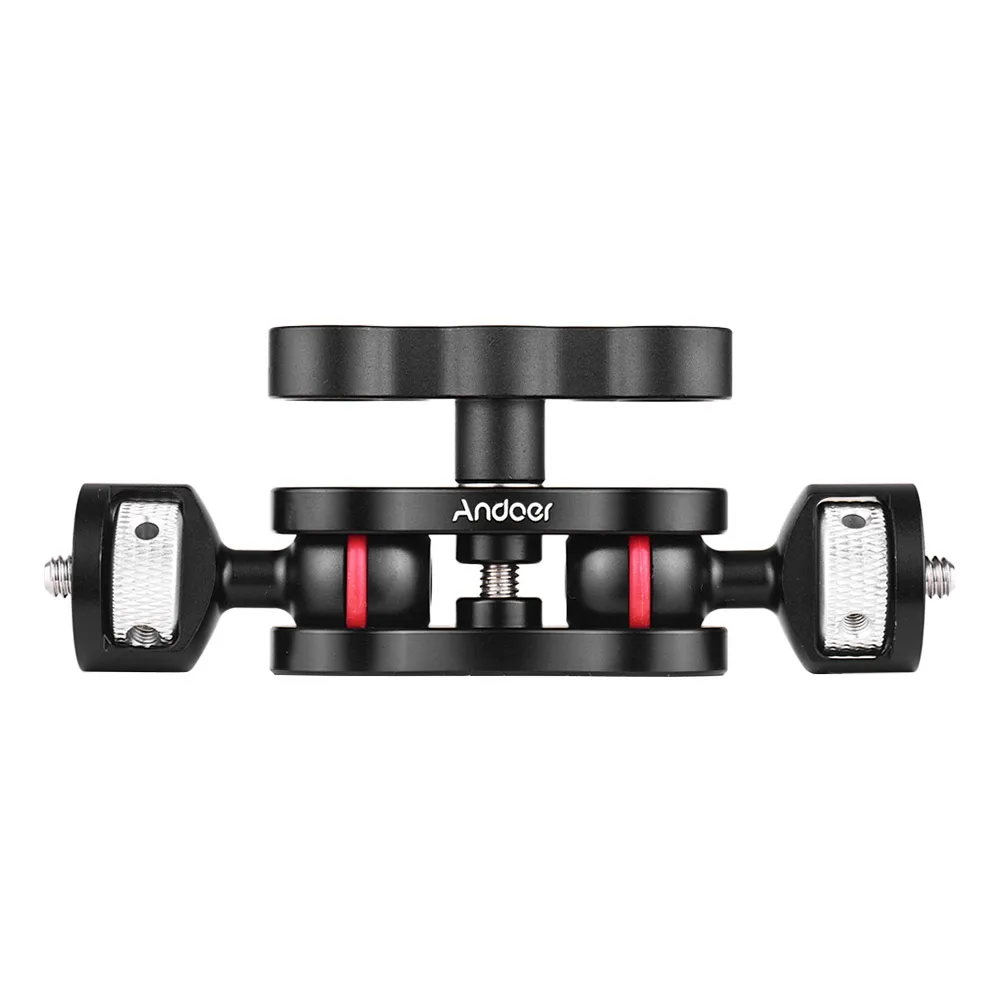 Andoer алюминиевый шарнирный магический кронштейн с шаровой головкой кронштейн зажим адаптер для камеры монитор СВЕТОДИОДНЫЙ светильник штативы камера клетка