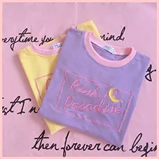 Kawaii-Tee-Moon-Tshirt-South-Korea-ulzzang-Harajuku-Japanese-wild-sweet-sister-moon-embroidery-fight-students