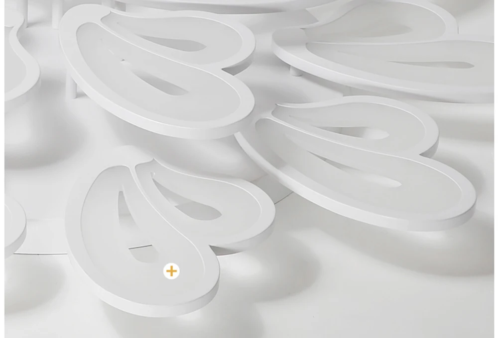 Современная Люстра Светодиодная белая люстра освещение для гостиной спальни столовой поверхностного монтажа kroonluchter