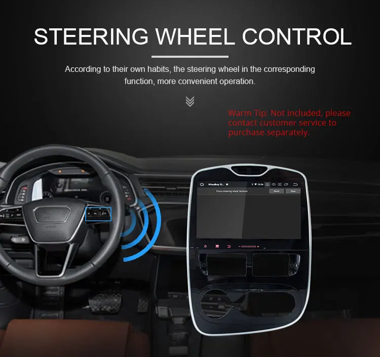 TOPBSNA Android 9,0 Автомобильный DVD плеер для Clio 2013 Авто Радио RDS Wi-Fi gps стерео навигации зеркало ссылка