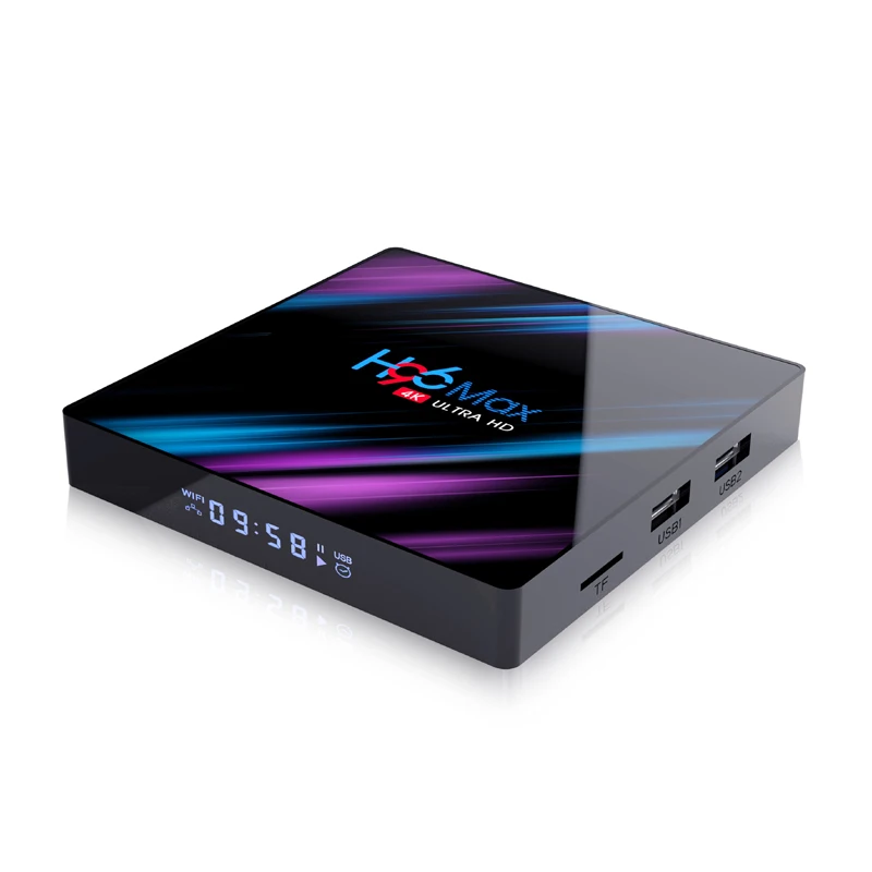 H96 Max RK3318 Android Smart TV Box 4G 64G 4G32G 2GB 16GB Dual Band Wifi Bluetooth Google Player 4K VP9 3D video