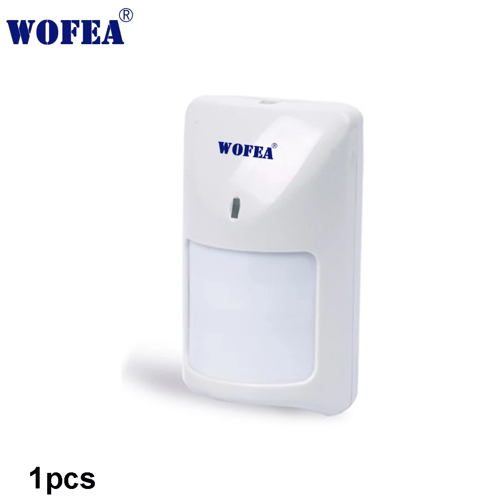 keypad ring alarm wofea motion Detector Wired type PIR Sensor infrared detector switch with NO NC output 12V led warning lights Alarms & Sensors