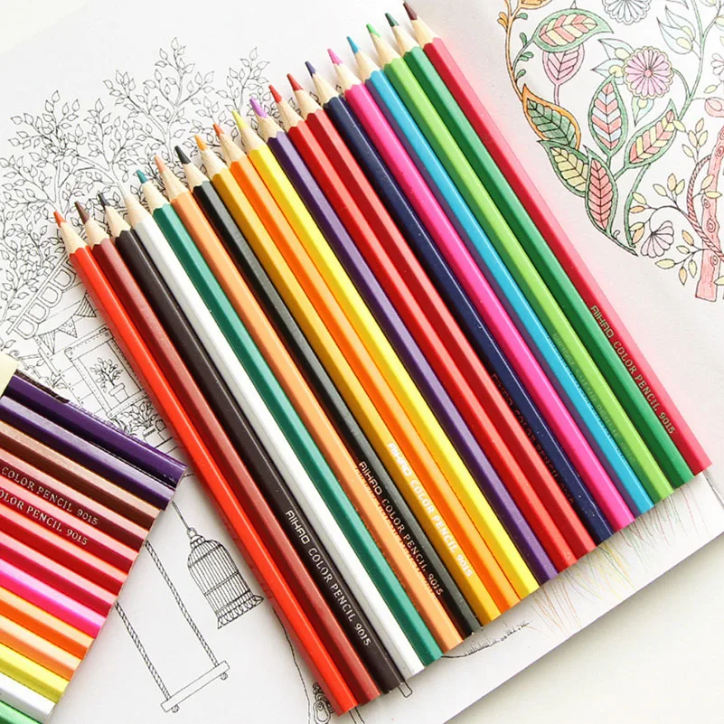 Colored Pencils for Drawing Painting Candy Colors Lead Coloring Pencil
