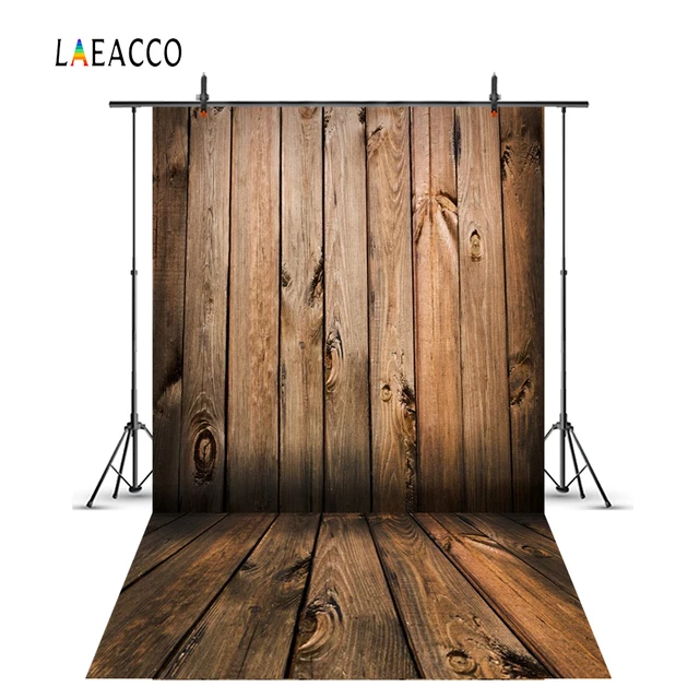 Laeacco Old Planks Hardwood Texture Cake Food Baby Pet Portrait Photography Backdrops Photo Backgrounds Photocall Photo Studio