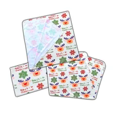 Pudcoco новорожденных хлопок пеленать хлопчатобумажное одеяльце Рождество Цветочный олень пеленка для сна основа банное полотенце