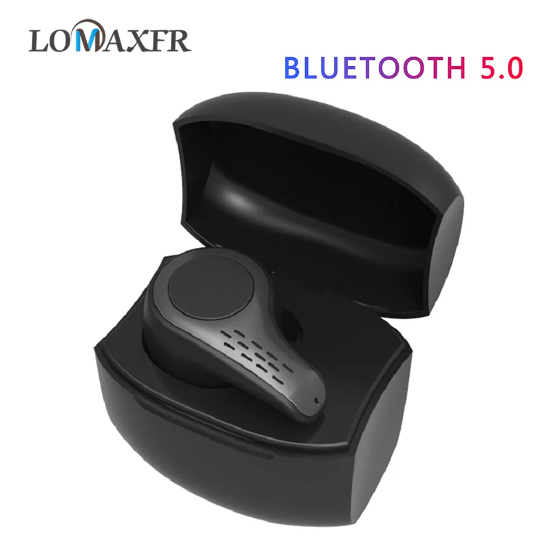 

Mini Earphone Stereo Touch Control Headphone Wireless Bluetooth 5.0 In-Ear Headset noise reduction Earbud With Charging Box