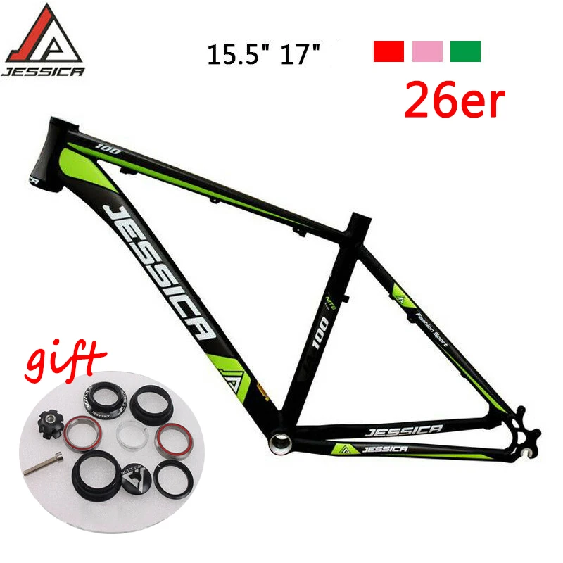MTB рама для велосипеда 15 5 &quot17&quot алюминиевые рамы горного прямой диск 44 мм