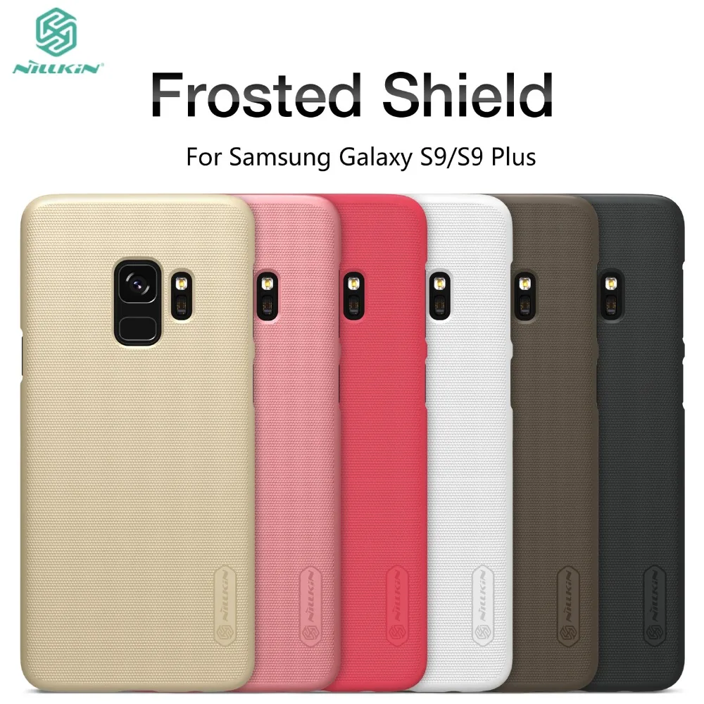 

NILLKIN Super Frosted Shield Case For Samsung Galaxy S9 S9 Plus Hard PC Matte Phone Case For Samsung S9 S9+ With Retail Package