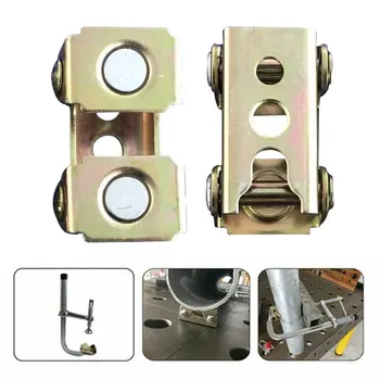 

Magnetic V-Clamp Holder Magnetic Welding V-Clamp Adjustable Clamp Holder Strong Hand Tool CLH@8