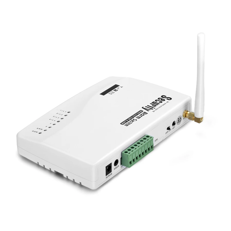 GSM сигнализация для домашней системы безопасности с проводным PIR/дверной датчик Одиночная антенна охранная сигнализация