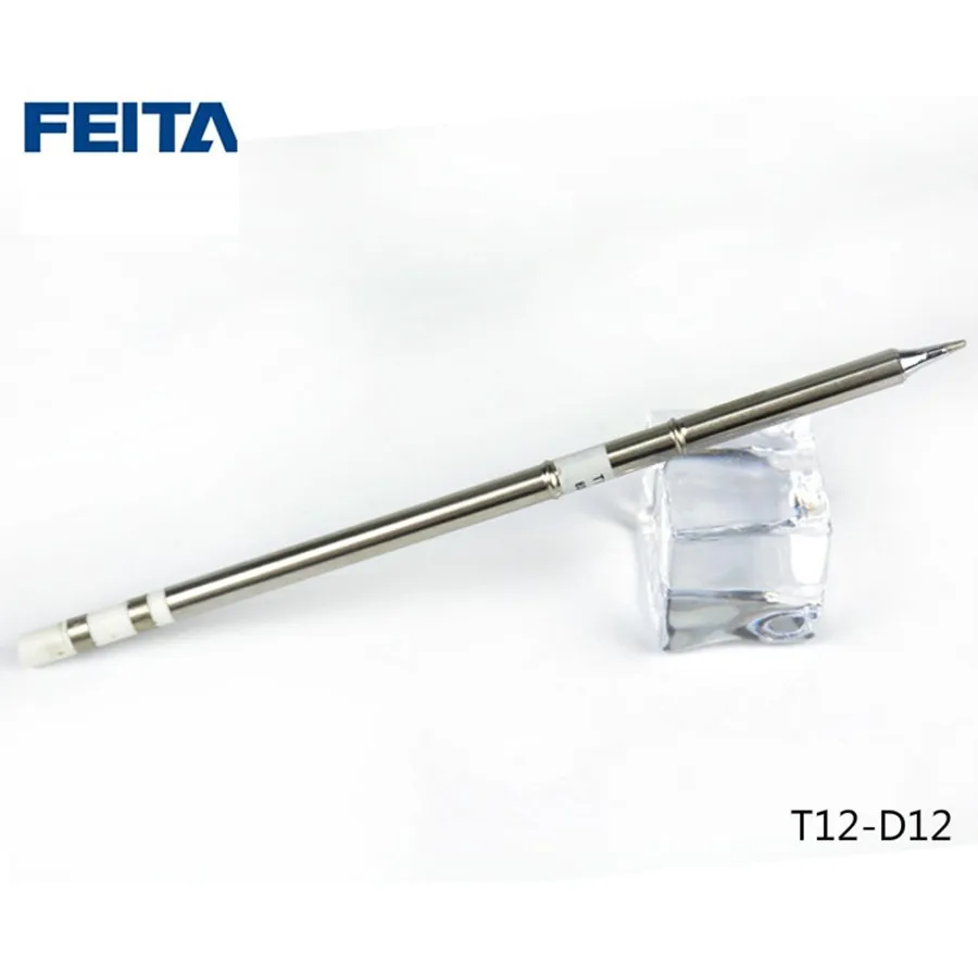 FEITA T12-D12/ILS/JL02/BCM2 без примесей свинца серии жало паяльника долгий срок службы сменный для T12 железная паяльная станция