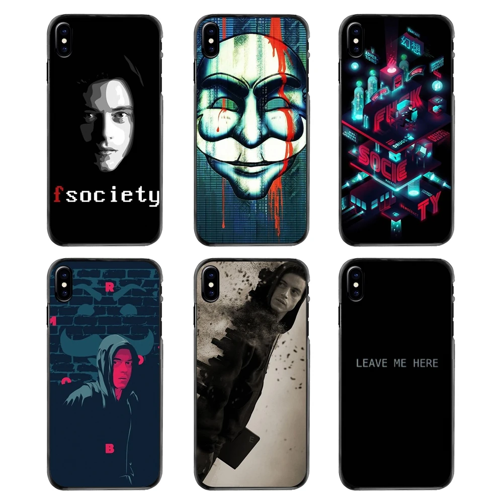 Phone Covers For LG G6 L90 V20 Nexus 5X 6P K10 Moto E E2 E3 G G2 G3 G4 G5 PLUS X2 Play Mr. Robot TV Show Elliot Alderson Poster |