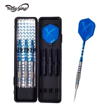 3 шт./кор. высокое качество профессиональных 20 г стали copperaluminum вал мягкий наконечник Дротика игрушки чтобы бросить на Дартс yezlieying16