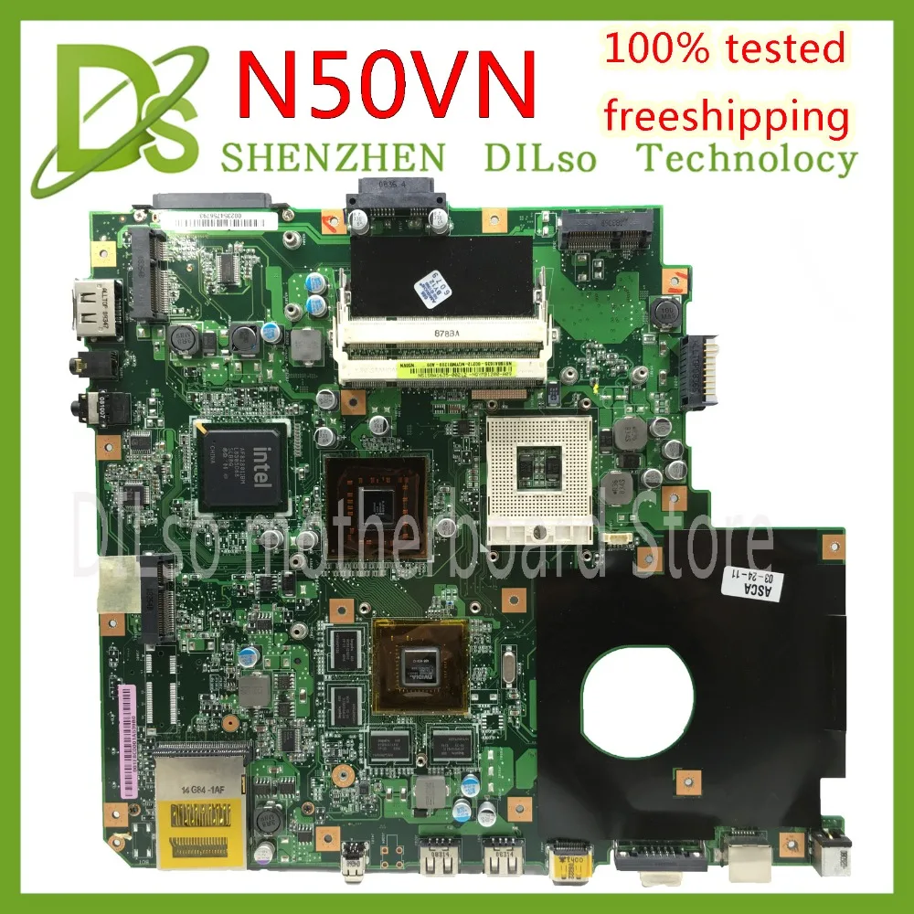 

KEFU N50VN 8 chip For ASUS N50VC N50VN N50V 8 Memory Graphics chip mainboard laptop motherboard Test work 100%