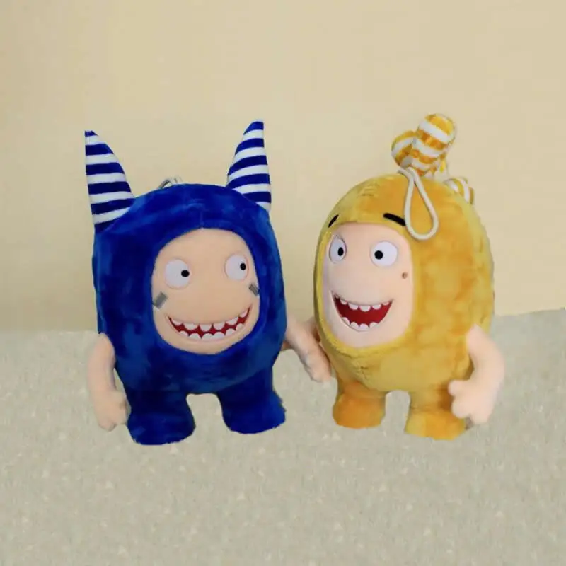 

30CM New Oddbods Buuble Pogo Zee Jeff Fuse Slick Plush Dolls Stuffed Toys For Kids Christmas Gift