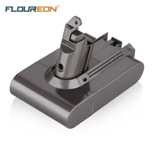 Floureon 21,6 V 3000 мА/ч, Батарея для Dyson DC58 DC59 DC61 DC62 V6 965874-02 портативный беспроводной пылесос литий-ионный аккумулятор