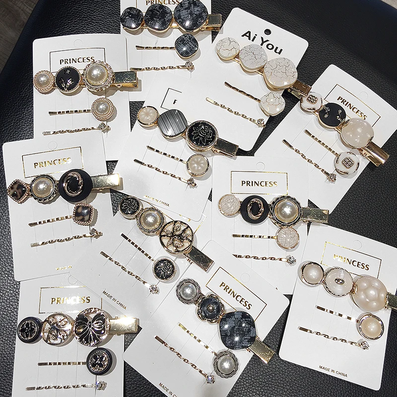3PCS Girls Hair Clip Fashion Metal Hairclip Barrette Stick Women Hair Pins Bobby Hair Accessories Styling Tool 3PCS Girls Hair Clip Fashion Metal Hairclip Barrette Stick Women Hair Pins Bobby Hair Accessories Styling Tool