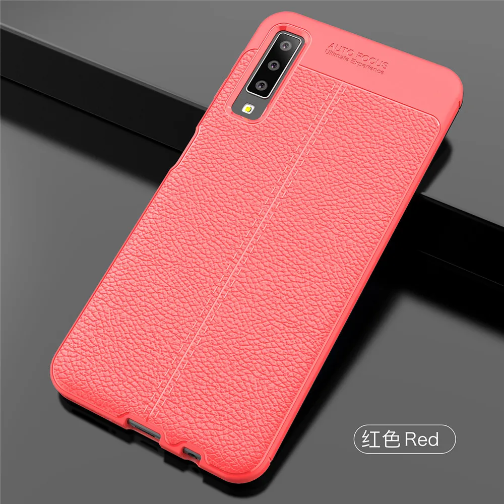 1000 шт кожаный чехол для телефона samsung Galaxy A8S A6S A9 Star Lite A6 A8 Plus A7 2018 A5 2017 A3 мягкий из