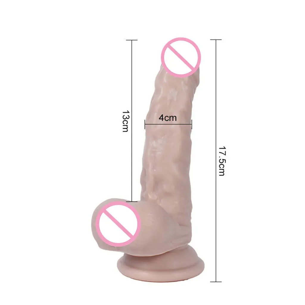 Имитирующий Pseudopenis двухслойный жидкий силикагель мастурбатор для женской точки G