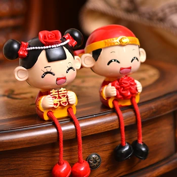 

Wedding figurine a married bride and groom bride wedding room decoration resin couple doll creative gift gift