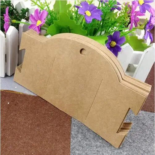 

Wholesale Hot 2018 New Blank Craft Hair Clip Hair band Card Jewelry Display Card If Custom Logo Will Cost Extra