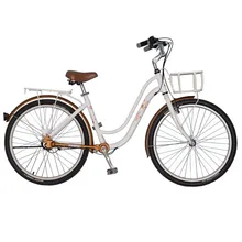 26″ Hot Selling Retro Style 3-Gear Shaft Drive No Chain Commuter Bike Fahrrad for Girls, Ladies Bicycle, City Bike