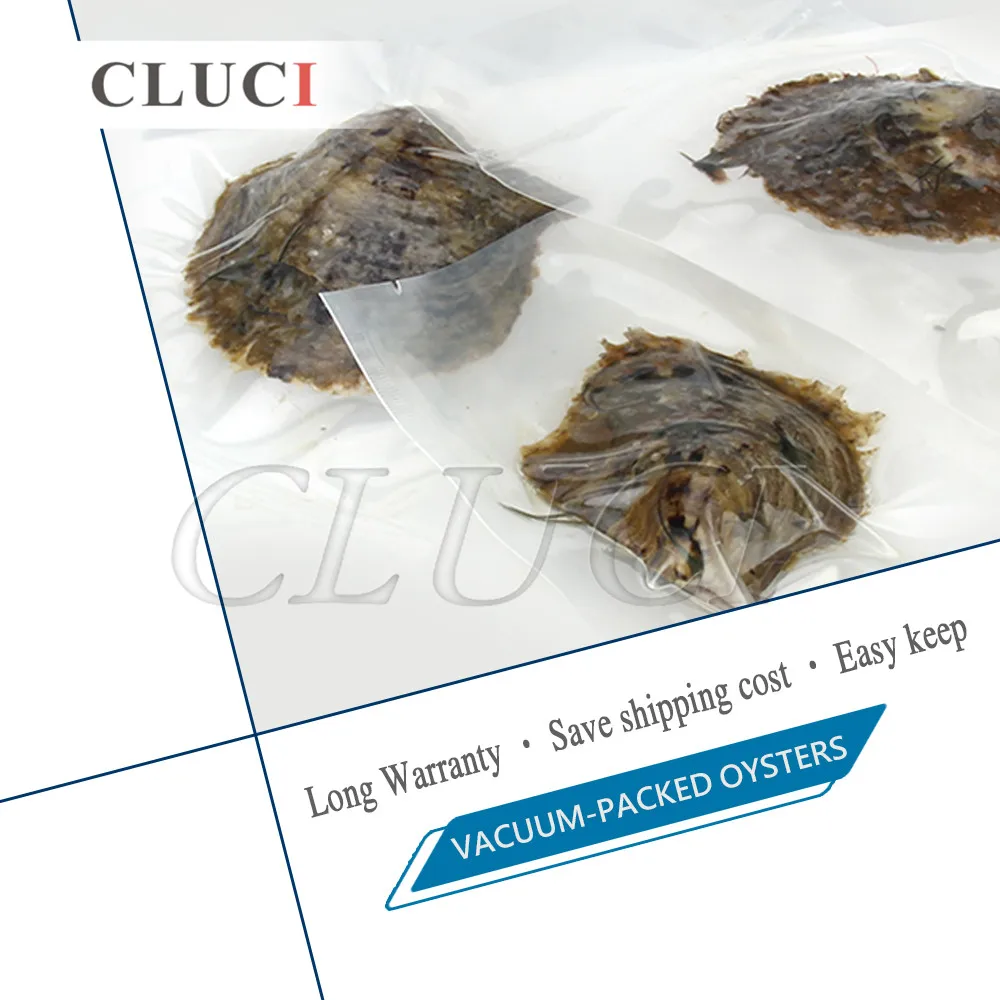 CLUCI 20 шт 7-8 мм пресноводная овальная жемчужина в устричной вакуумной упаковке желать жемчужницы с настоящим мелкий пресноводный жемчуг