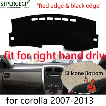 

Stplrgecp right hand drive Double layer Dash Mat Dashmat Dashboard Cover Sun Shade Dash Board Cover Carpet for toyota corolla