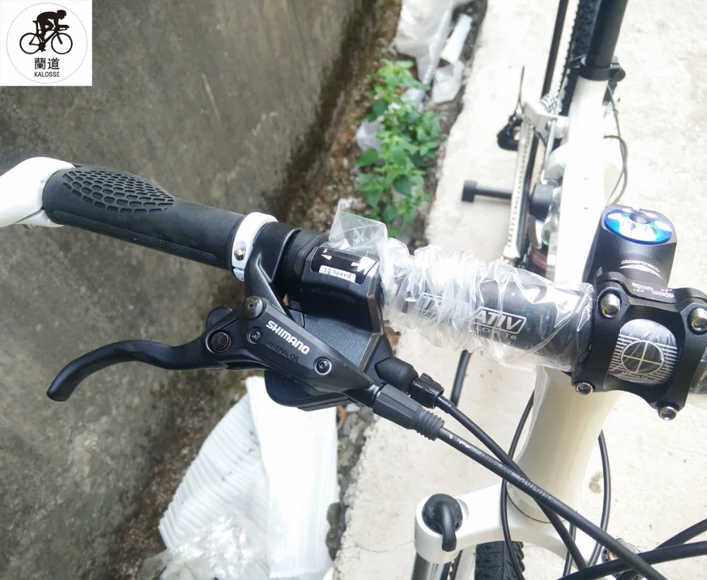 Flash Deal Kalosse  bicicleta mountain bike woman   26*17 inch aluminum alloy  tyre dirt bike  30 speed   26er  Hydraulic   brakes 9