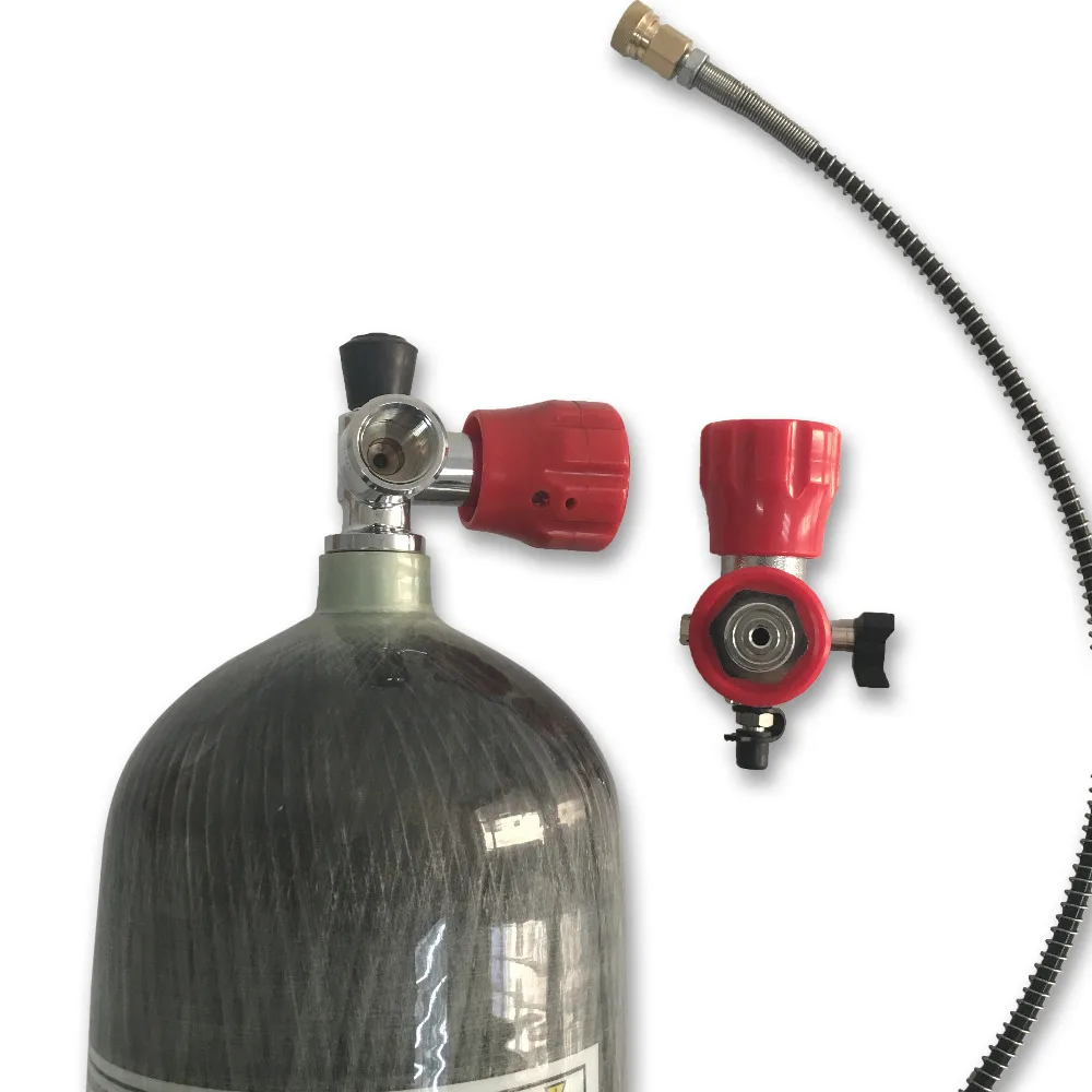 AC168101 6.8L Air Rifle Air Condor Pcp Air Tank Compressed Air Gun Paintball Tank To Carbon Cylinder Dive & Hunt Tank 4500Psi