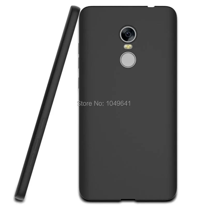 KXM1200B_2_Ultra-thin Transparent  Pure Black TPU Protective Case for Xiaomi Redmi Note 4X 5.5 inch.jpg