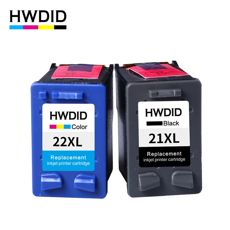 HWDID 21 22 Refill Ink Cartridge Replacement for HP/hp21 for HP/hp 21 xl for Deskjet F2180 F2200 F2280 F4180 F300 F380 380 D2300