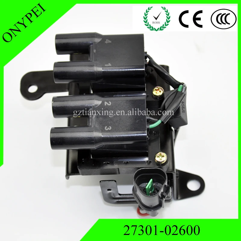 27301-02600 Катушка зажигания для HYUNDAI Atos Prime Защитные чехлы для сидений, сшитые специально для TOYOTA COROLLA 1.0i 1,1 1,6 27301-02630 27301-02800 27310-02620 27301 02600