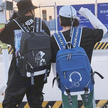 

2019 Data Line anti theft Backpack Will Capacity Tourism Motion Student Package Both Shoulders back pack