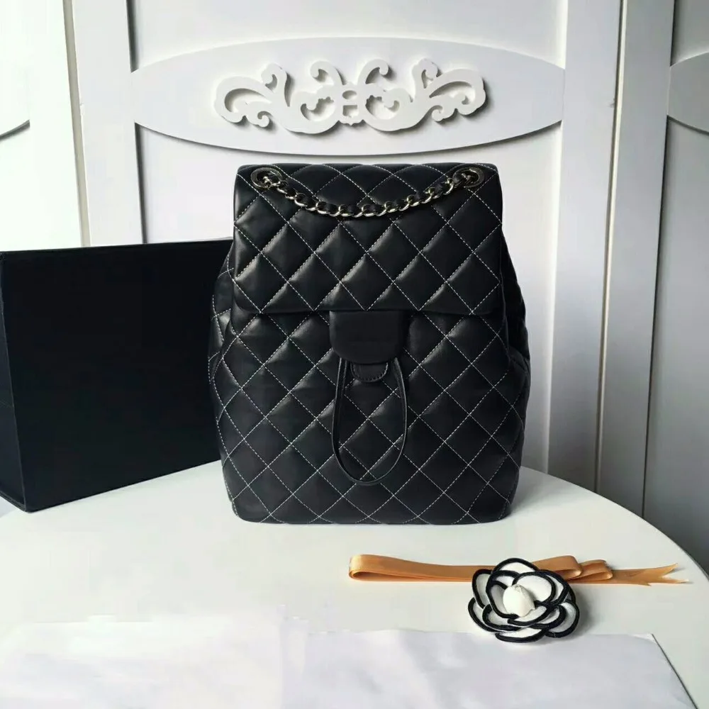 

WW06301 Fashionable Luxury Backpack Simple Portable Folding Europe Designer Backpack Famous Brand Runway Luggage Bag