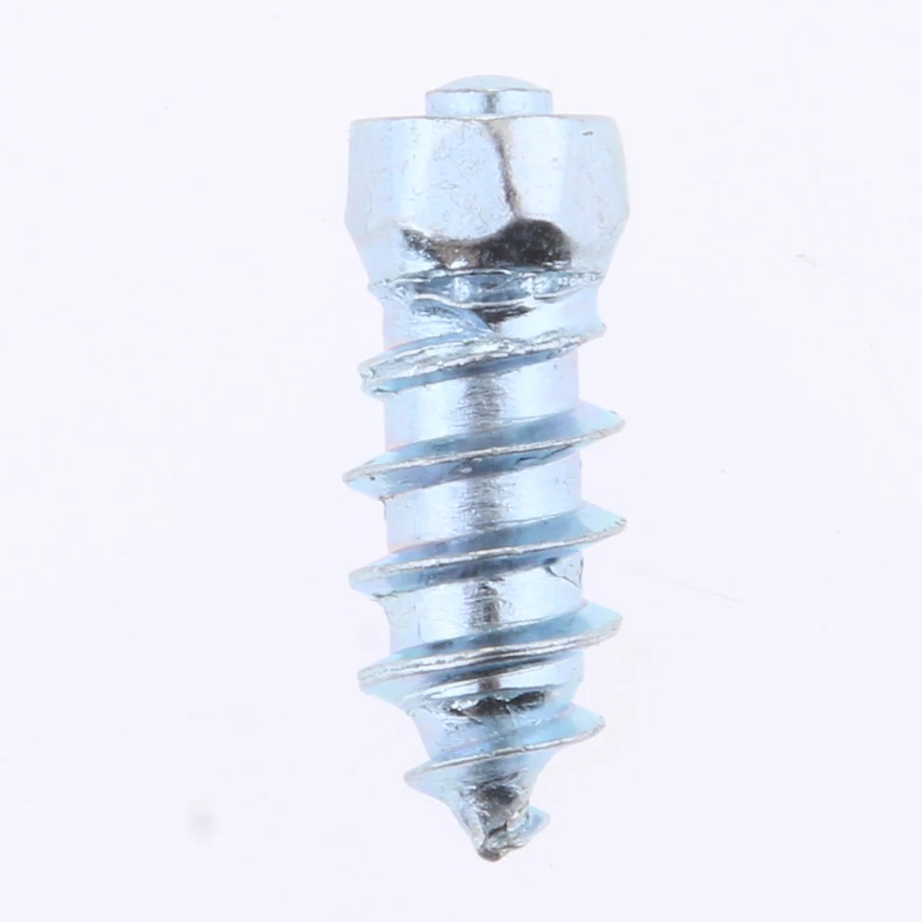 100 Pcs /set 18mm Winter Car Tires Anti Slip Screw Snow Spikes Studs Wheel Tire Snow Spike H18 for Auto Car SUV Truck Motorcycle