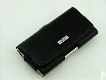 

Genuine Leather Belt Clip Phone Bag for Blackview P2 Lite Oukitel K10000 Pro K4000 Pro K6000 Plus Vernee Thor E Doogee Shoot 1 2