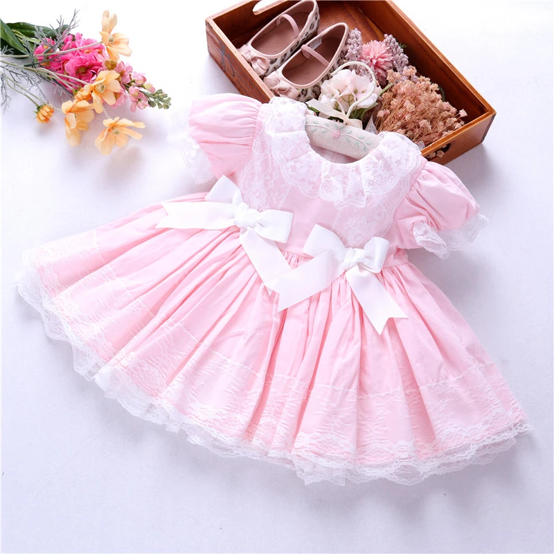 baby frock pink