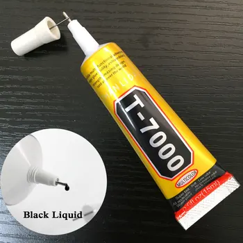 

15ml T7000 Glue Multipurpose Adhesives Super Glue T-7000 Black Liquid Epoxy Glues For Diy Crafts Glass Phone Case Metal Fabric