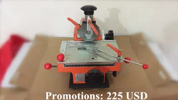 

DR-J Metal sheet embosser, manual steel embossing machine, aluminum alloy name plate stamping machine, label engrave tool