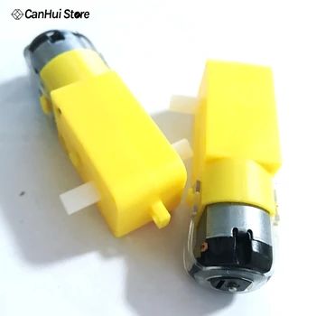 

5Pcs TT Motor Smart Car Robot Gear Motor 130motor Smart Car Robot Gear Motor DC3V-6V DC gear motor