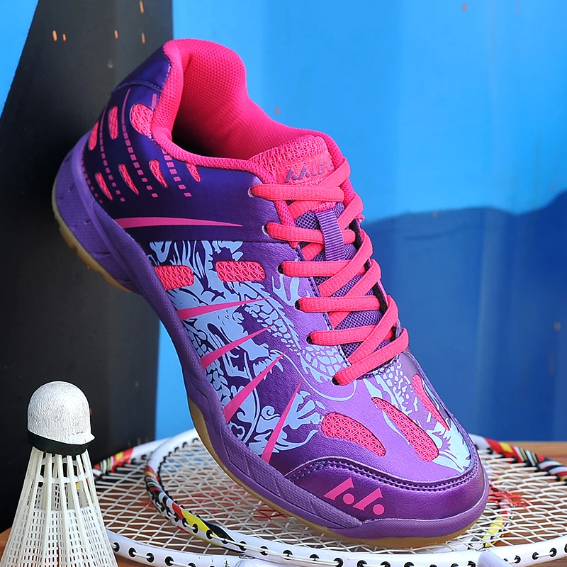 Ceny Buty do badmintona mężczyzn kobiet tenisówka światła sąd Badminton Training Shoe do siatkówki, Pickleball, tenis stołowy biegacz, trenerzy