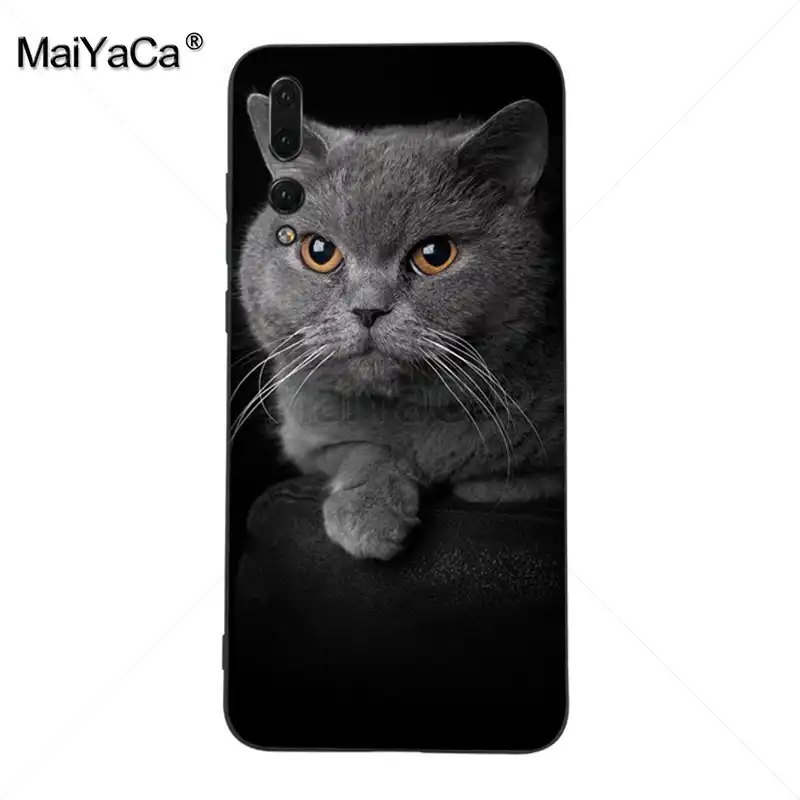Maiyaca British Shorthair Cat Fashion Phone Case Cover For Huawei