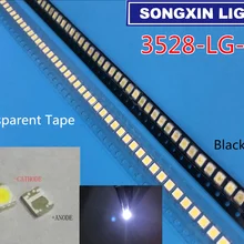 1000 шт. светодиодный светильник для LG с ЖК-дисплеем и подсветкой, лампа с бисером, объектив 1 Вт, 3 в, 3528 2835, холодный белый светильник с бусинами