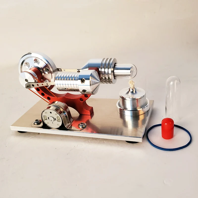 Modelo de Motor a Vapor Presente de Aniversário Stirling Motor Gerador Micro Hobby 14 Kits de modelo de construção
