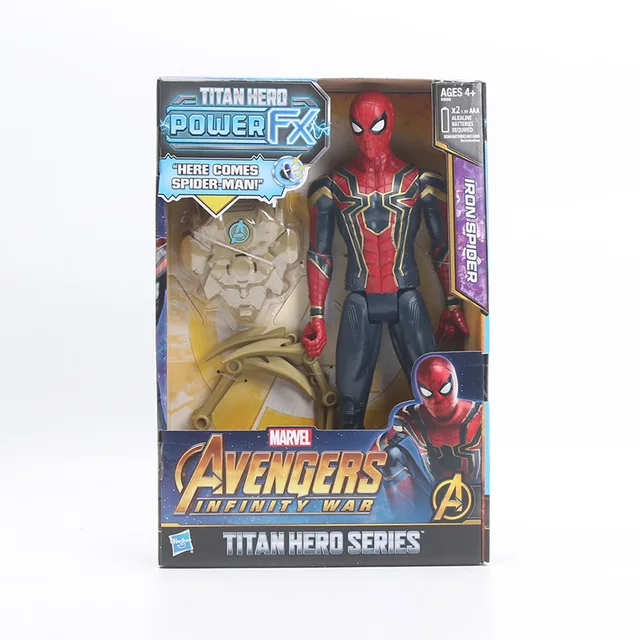 marvel avengers infinity war power fx iron spider