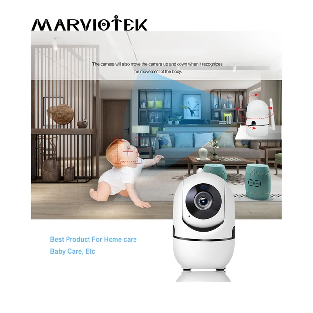 Wireless Radio Babysitter Digital Mini Camera CCTV Video Surveillance Cam WiFi Baby Sleeping Monitor Night Vision Nanny 720P IR
