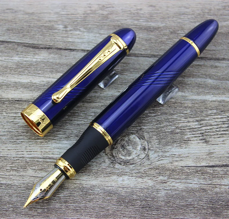 Роскошная чернильная ручка Jinhao X450 Deep Blue Fine Twist Carven B Nib|fountain pen|nib fountain penjinhao x450 |