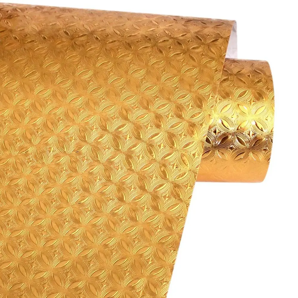 

Kitchen Wall Stove Gold Foil Oil-proof Stickers Anti-fouling High-temperature Self-adhesive Croppable Wall Sticker