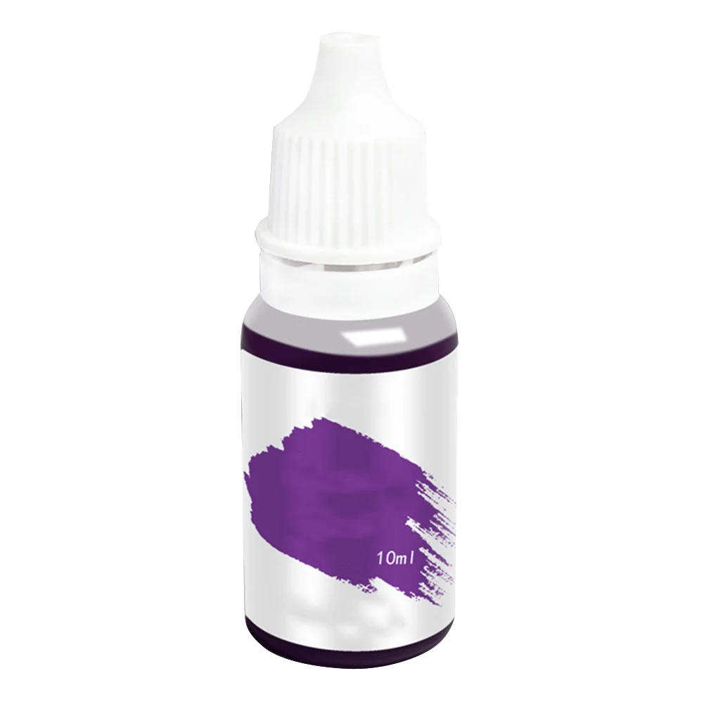 

10Ml Water And Oil Dual Use Compound Colorant Food Coloring Decorating Primary Colors Set For Baking/ Hand Craft/ Soap-Purple